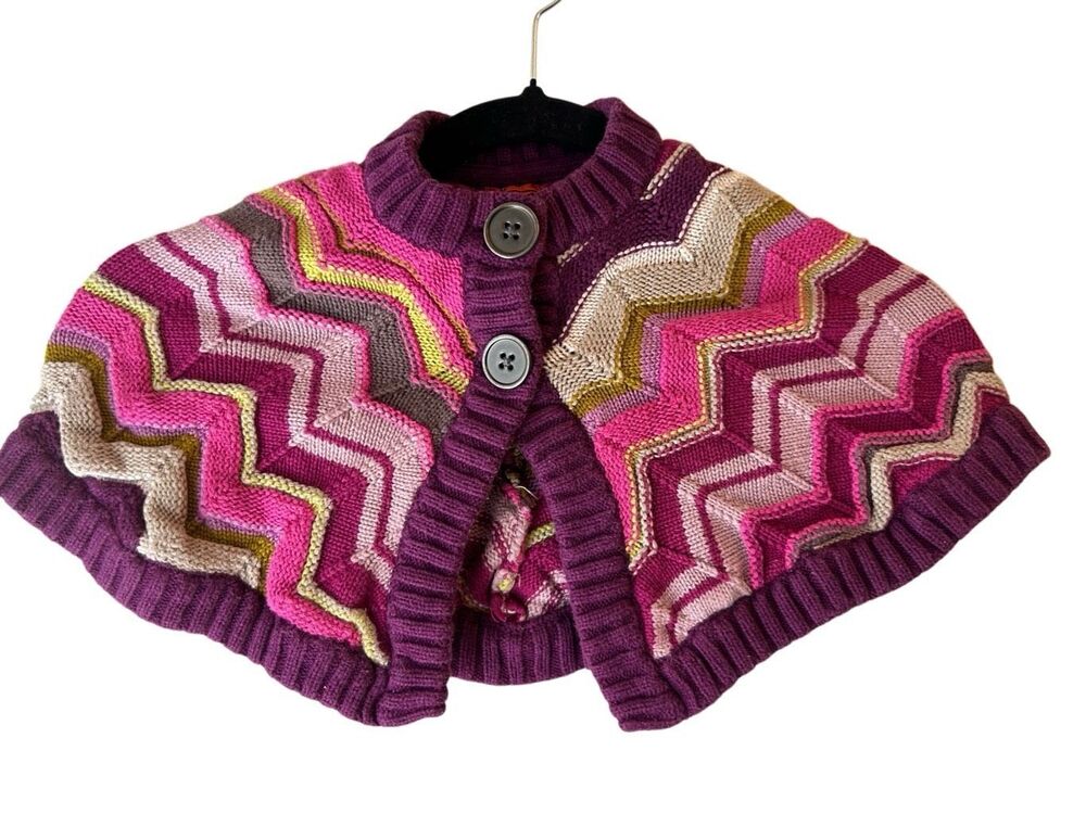 Missoni for Target Sweater Poncho sz L 2T - 3T